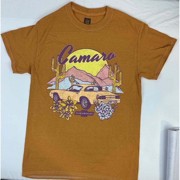 GM Other - NWOT GM Official Licensed Product Camaro Chevrolet Graphic Tee, Desert Scene Car